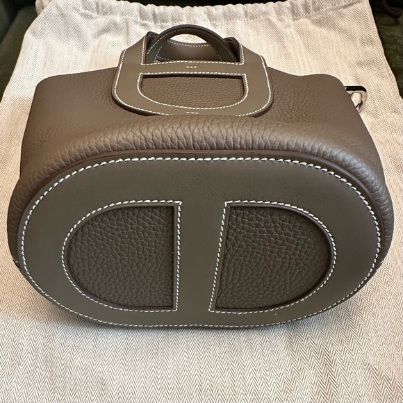 HERMÈS | Authentic NEW w BOX 2023 In-the-Loop 18 Swift Clemence Taurillon EToupe - Picture 4 of 16